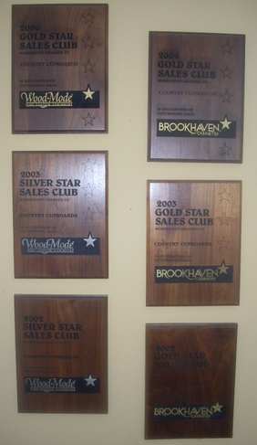 Wood-mode/Brookhaven silver and gold awards