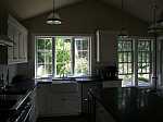 A white contemporary brookhaven kitchen.